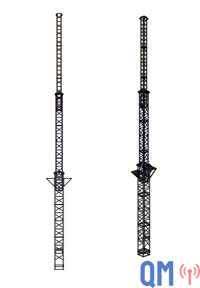 Aluminum telescopic tower product photo