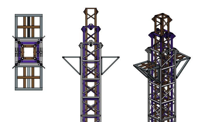 Aluminum Telescopic Tower — 12 m and 18 m